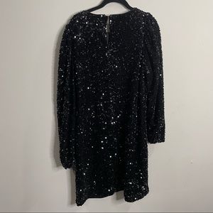 H&M SEQUIN MINI DRESS